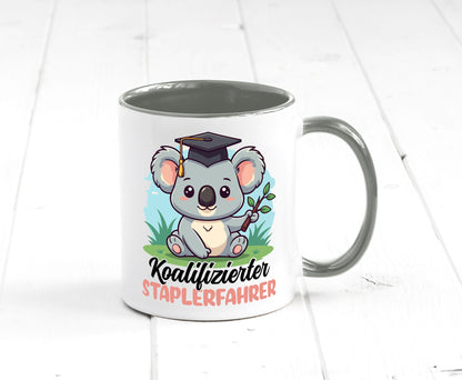 Koalifizierter Staplerfahrer | Gabelstapler Fahrer Geschenk Humor Geschenkidee