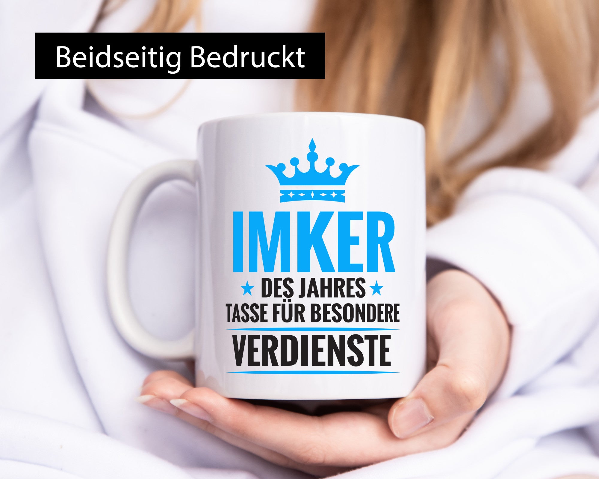 Besonderer Verdienst: Imker | Imkerei Humor Geschenkidee Tasse