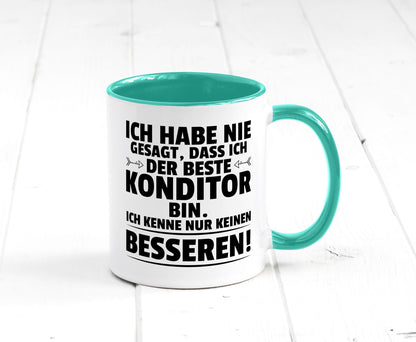 Der Beste Konditor | Konditorei Geschenkidee Humor Tasse