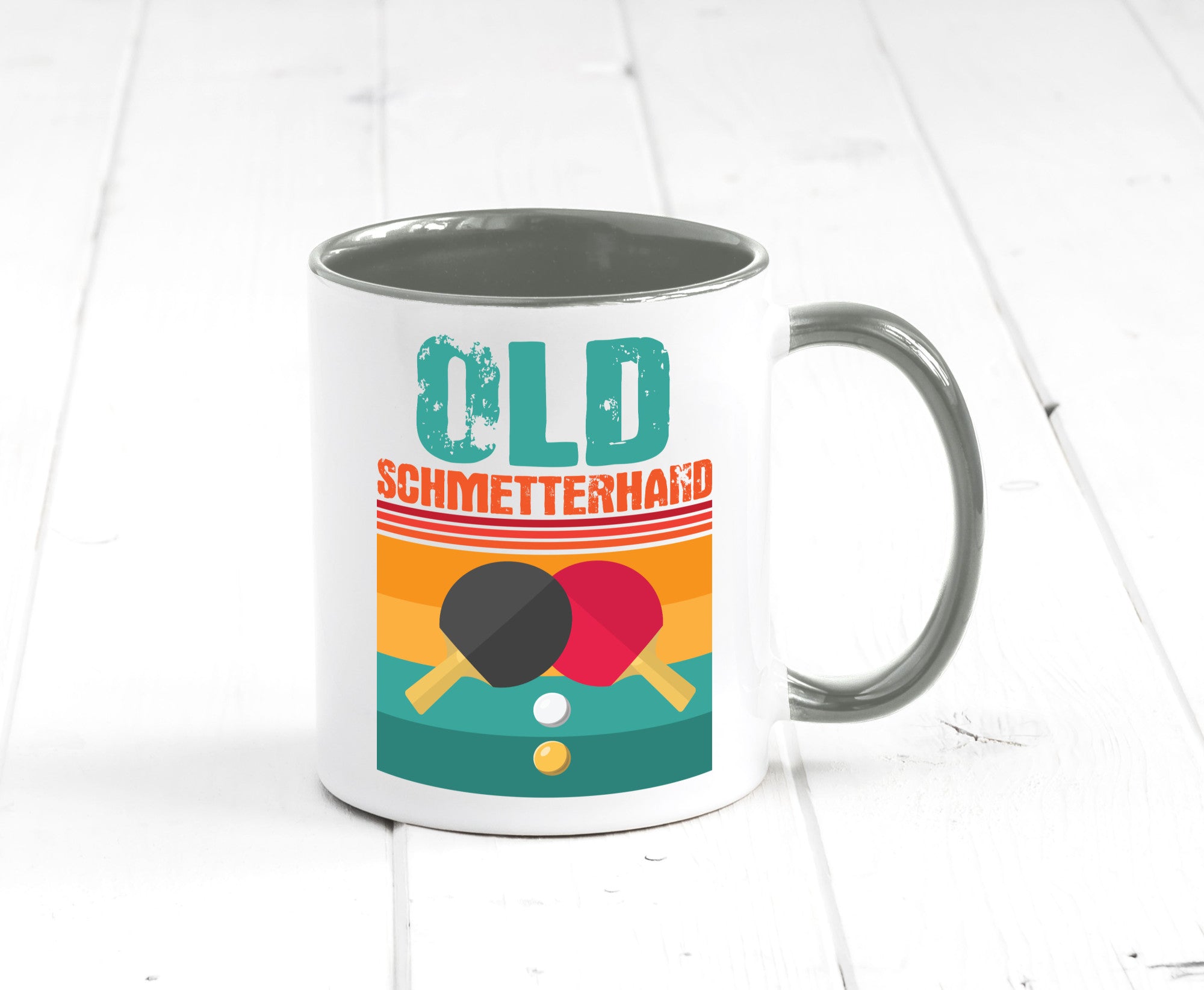 Tischtennis Tasse Humor Geschenkidee