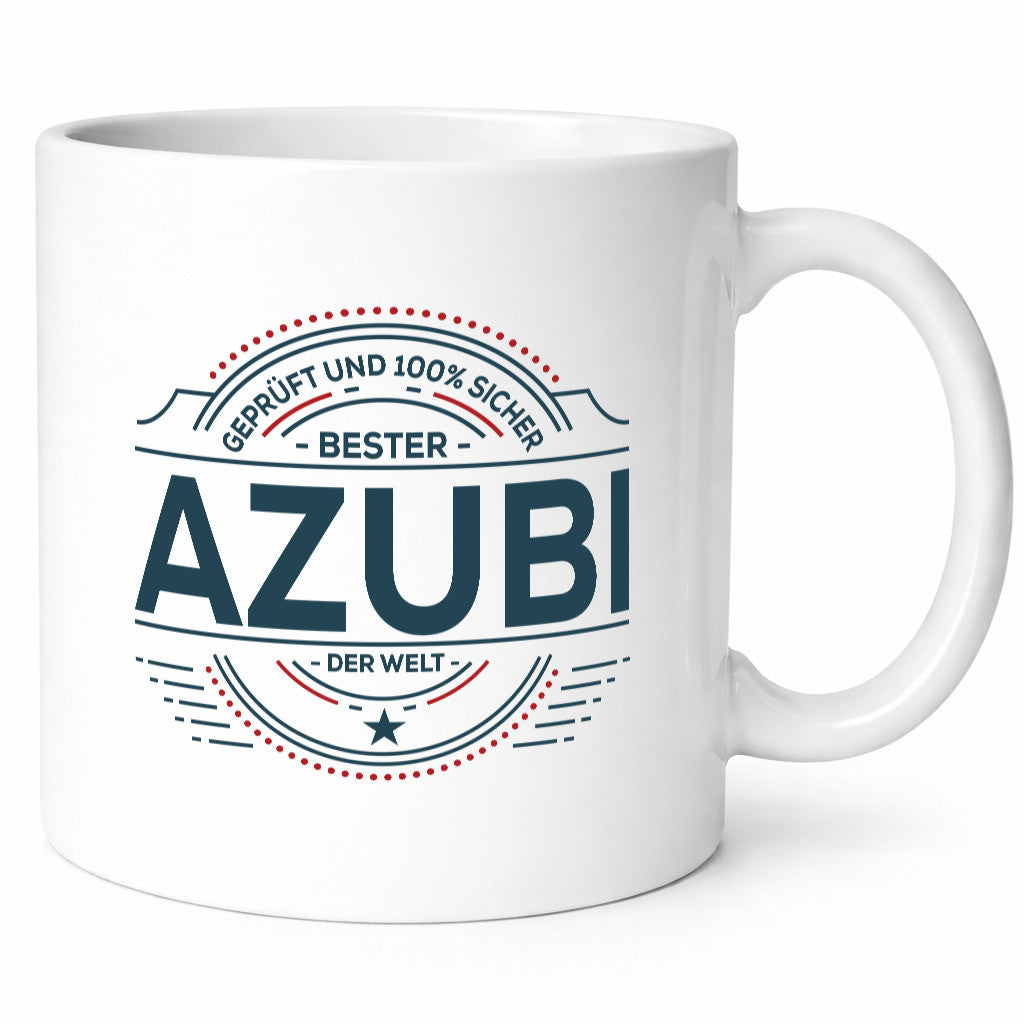 Geprüft und sicher: Azubi | Ausbildung Lehre Lehrling lustig Humor Geschenkidee