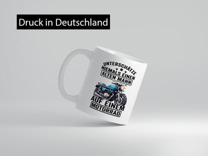 Biker Spruch | Männer Tasse Motorradfahrer Motorrad vl9 Geschenkidee Humor