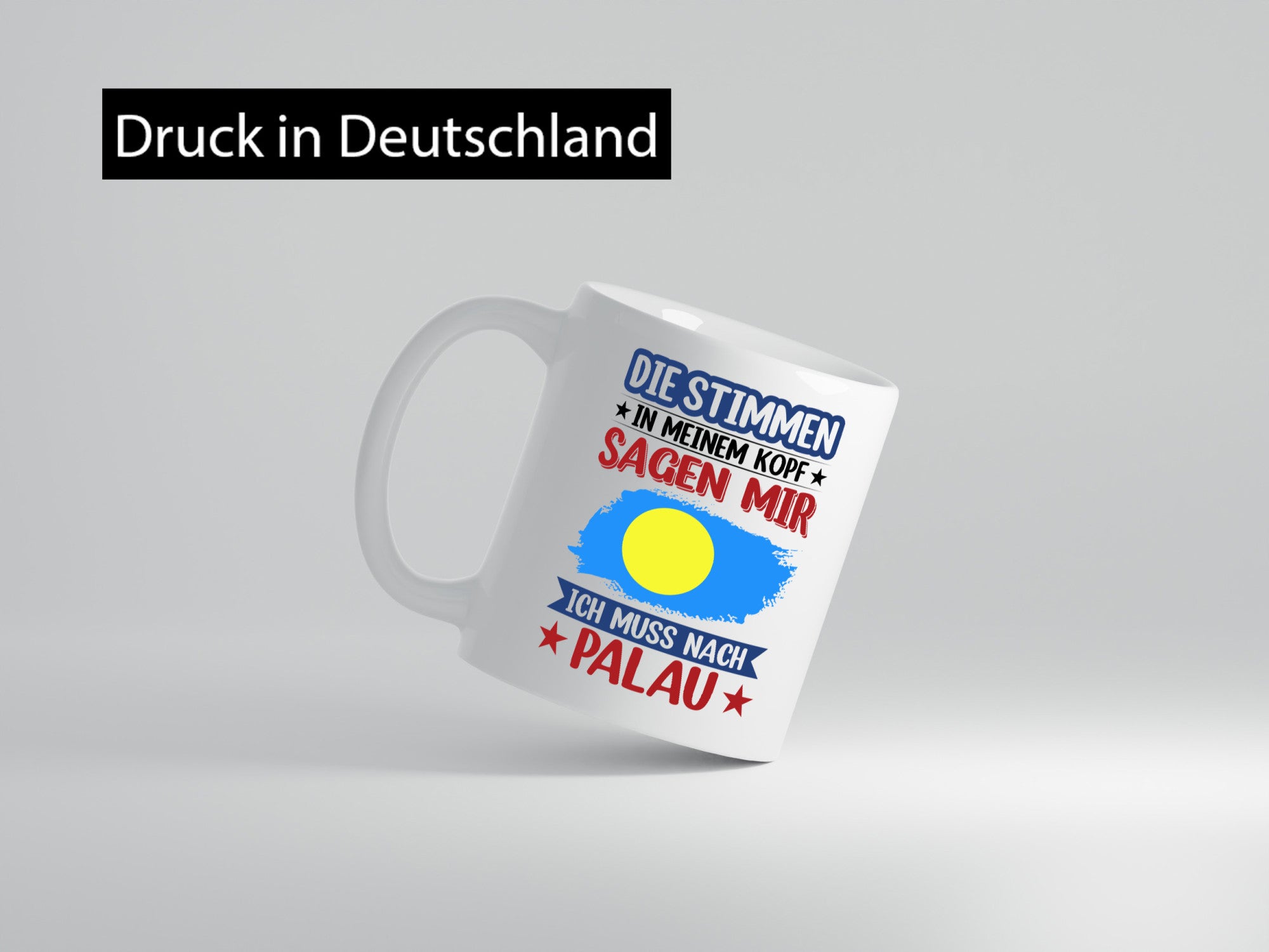 Palau | Urlaub Stimmen in meinem Kopf Traumland v2 lustig Humor Geschenkidee