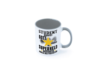 Bedeutung von Student | Universität Uni Studium Geschenkidee Humor Tasse