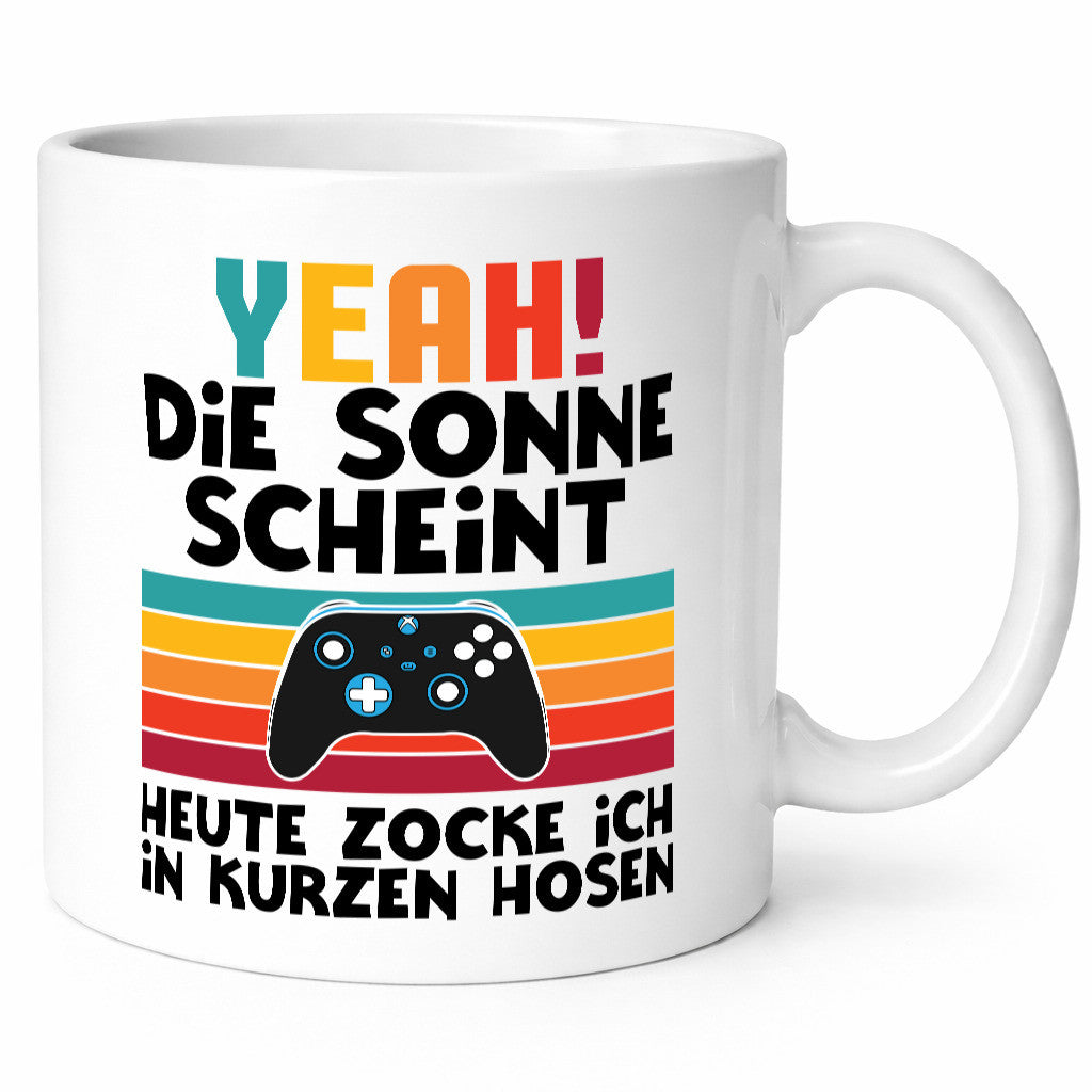 Die sonne scheint | Heißes Wetter Zocker Gaming lustiger Spruch Geschenk Humor