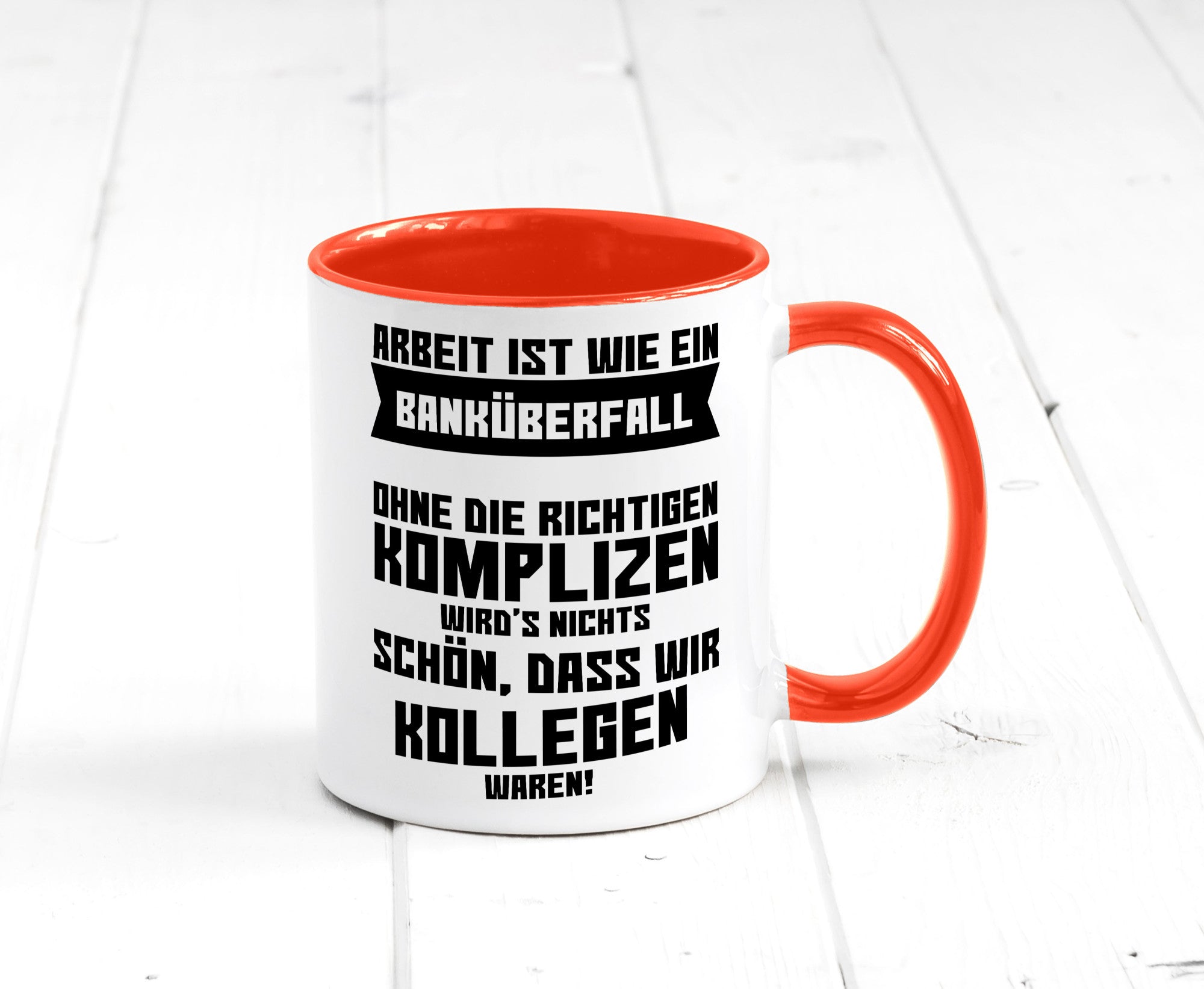 Arbeit | Kollegen Komplizen Jobwechsel Abschied Büro lustiger Spruch Geschenk