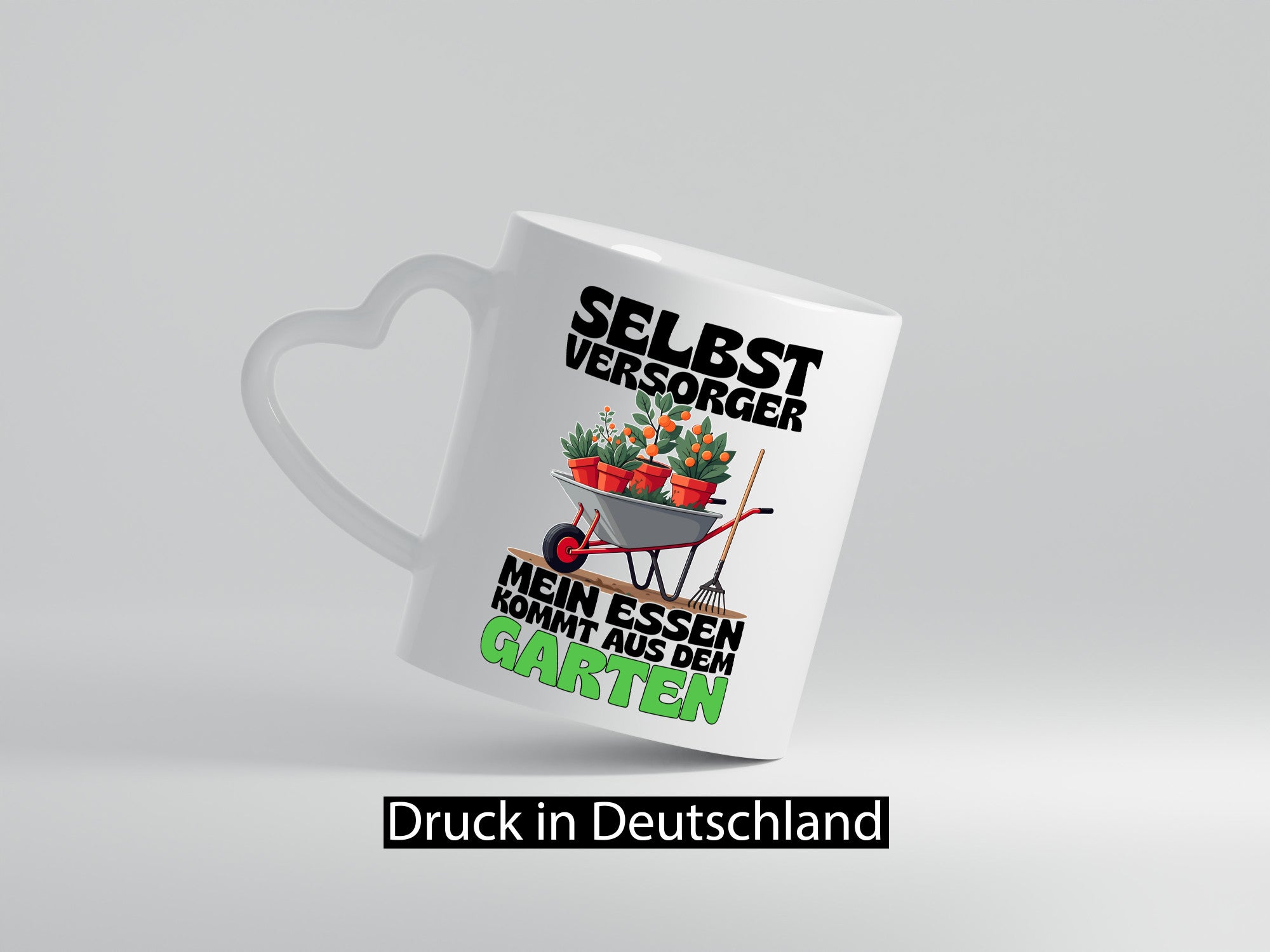 Selbstversorger | Essen kommt aus dem Garten Gartenarbeit Humor Arbeit Kollegen