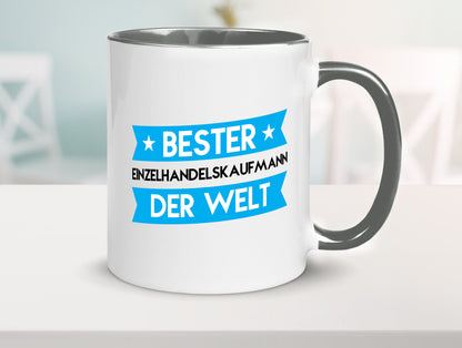 Bester Einzelhandelskaufmann | Einzelhandel Geschenk Humor Geschenkidee Tasse