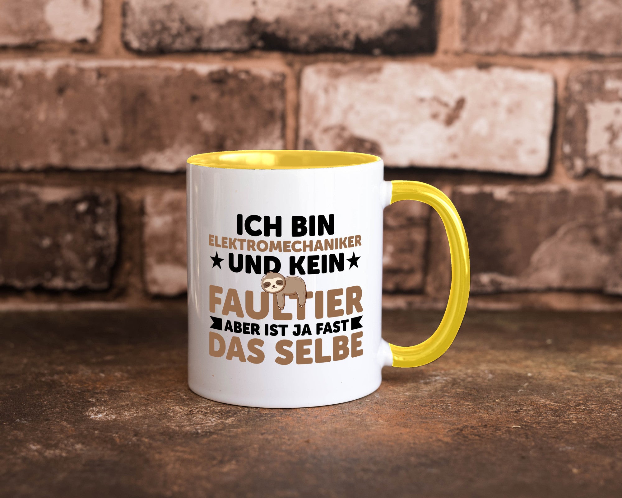 Ich bin kein Faultier: Elektromechaniker | Mechaniker Geschenkidee