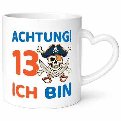 13. Geburtstag | 13 Jahre Pirat Humor Geschenkidee Tasse