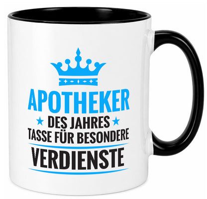 Besonderer Verdienst: Apotheker | Apotheke Pharmazie lustiger Spruch Geschenk