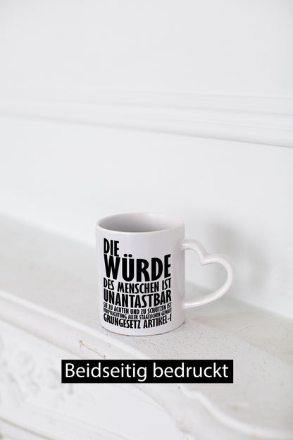 Unantastbar Geschenk Humor Geschenkidee lustiger Spruch Tasse