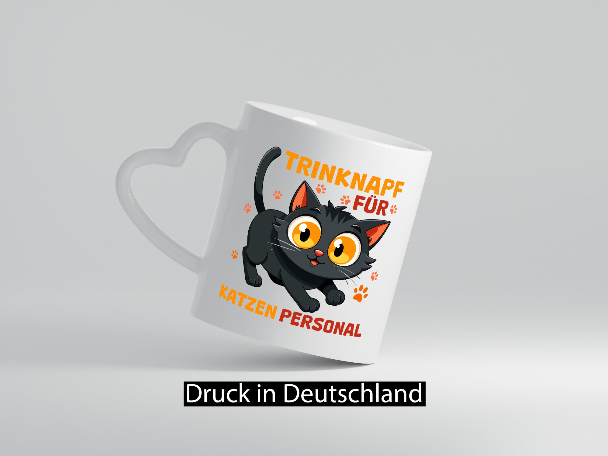 Katzen Personal | Katzenbesitzer Tasse Katze Humor vl3 Geschenkidee