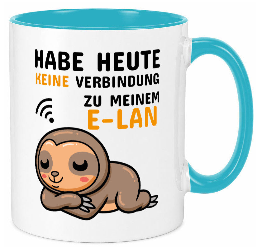 Keine Verbindung lustig Humor Geschenkidee Geschenk Tasse