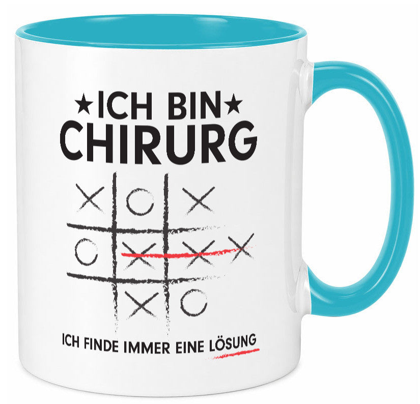 Lösung finden: Chirurg | Medizin Chirurgie v2 Geschenk Humor Geschenkidee