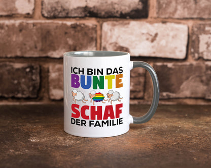 LGBTQ+ Tasse | Buntes Schaf Regenbogen Humor Geschenkidee