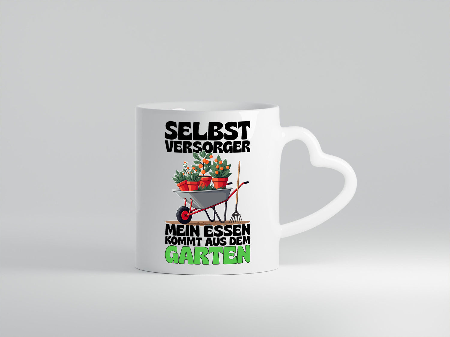 Selbstversorger | Essen kommt aus dem Garten Gartenarbeit Humor Arbeit Kollegen