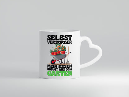 Selbstversorger | Essen kommt aus dem Garten Gartenarbeit Humor Arbeit Kollegen
