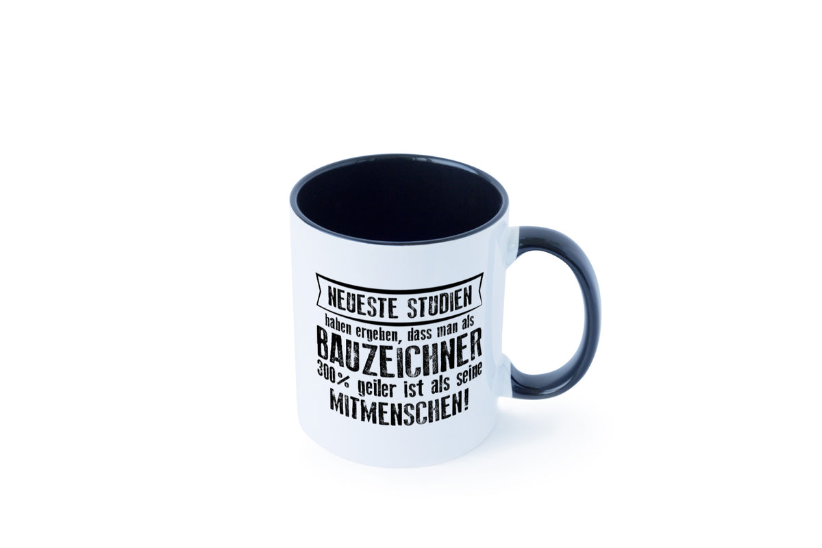 Neuste Studien: Bauzeichner | Zeichner Humor Geschenkidee Tasse