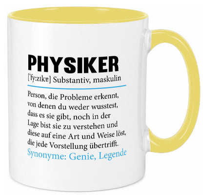 Physiker | Spruch Physik Beruf Definition v2 lustiger Geschenk Arbeit Kollegen