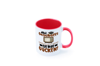 Abi Geschaft | Serie Gucken Bachlor Abitur Geschenk Humor Geschenkidee lustiger