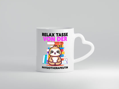 Relax Tasse: Physiotherapeutin lustig Humor Geschenkidee Geschenk Tasse