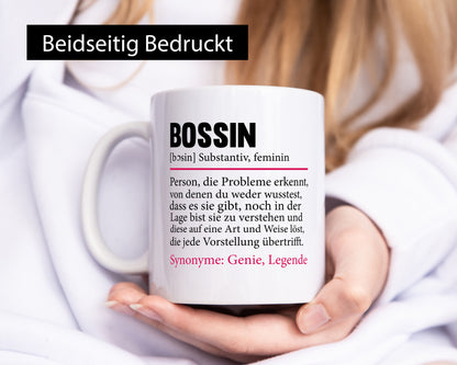 Bossin | Chefin Führungskraft Vorgesetzte Humor Arbeit Kollegen Büro