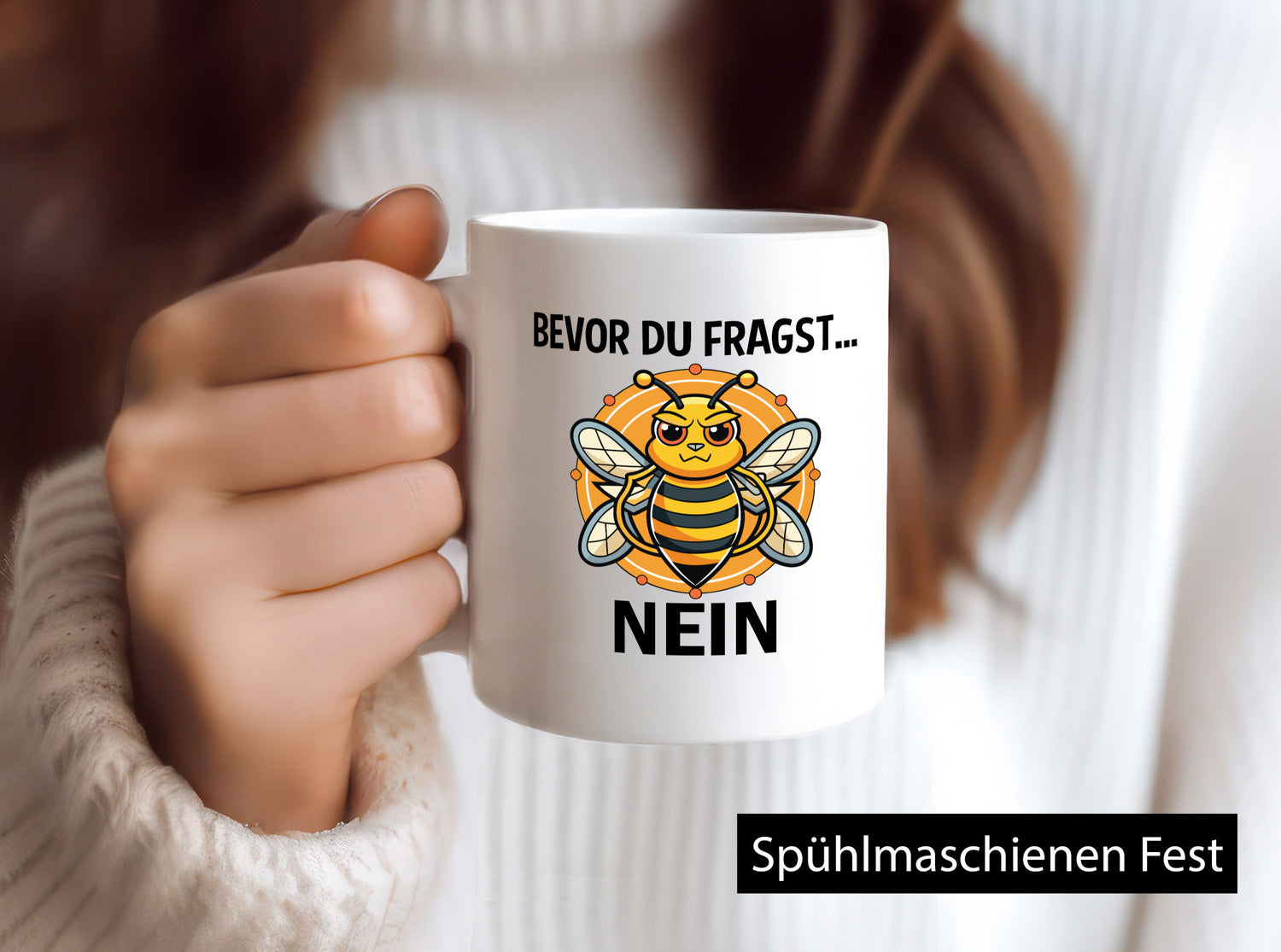 Before you ask... No | Bumblebees v2 Funny Humor Gift Idea Gift Mug