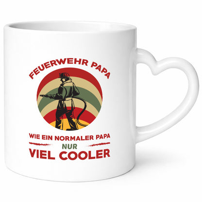 Feuerwehrpapa | Cooler Papa als alle andere Geschenkidee Humor Tasse