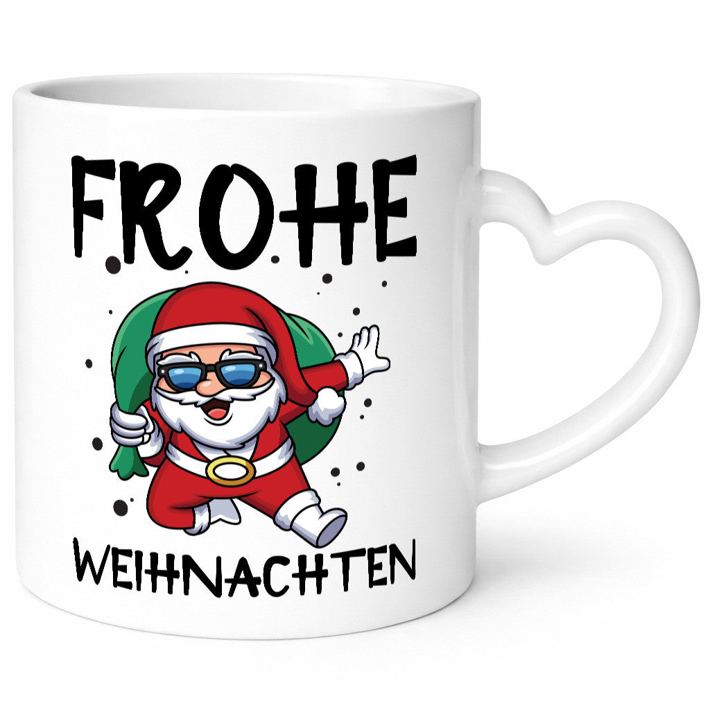 Frohe Weihnachten | Rock n roll Humor Geschenkidee Tasse