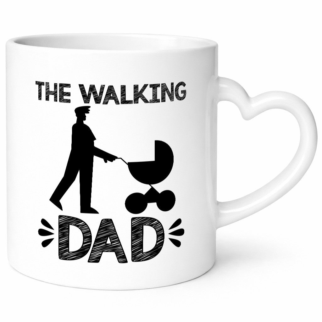 The Walking Dad | Papa Tasse Vatertag Kinderwagen Humor Familie Geschenkidee