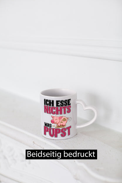 Ich esse nicht was Pupst lustiger Spruch Geschenk Humor Geschenkidee Tasse
