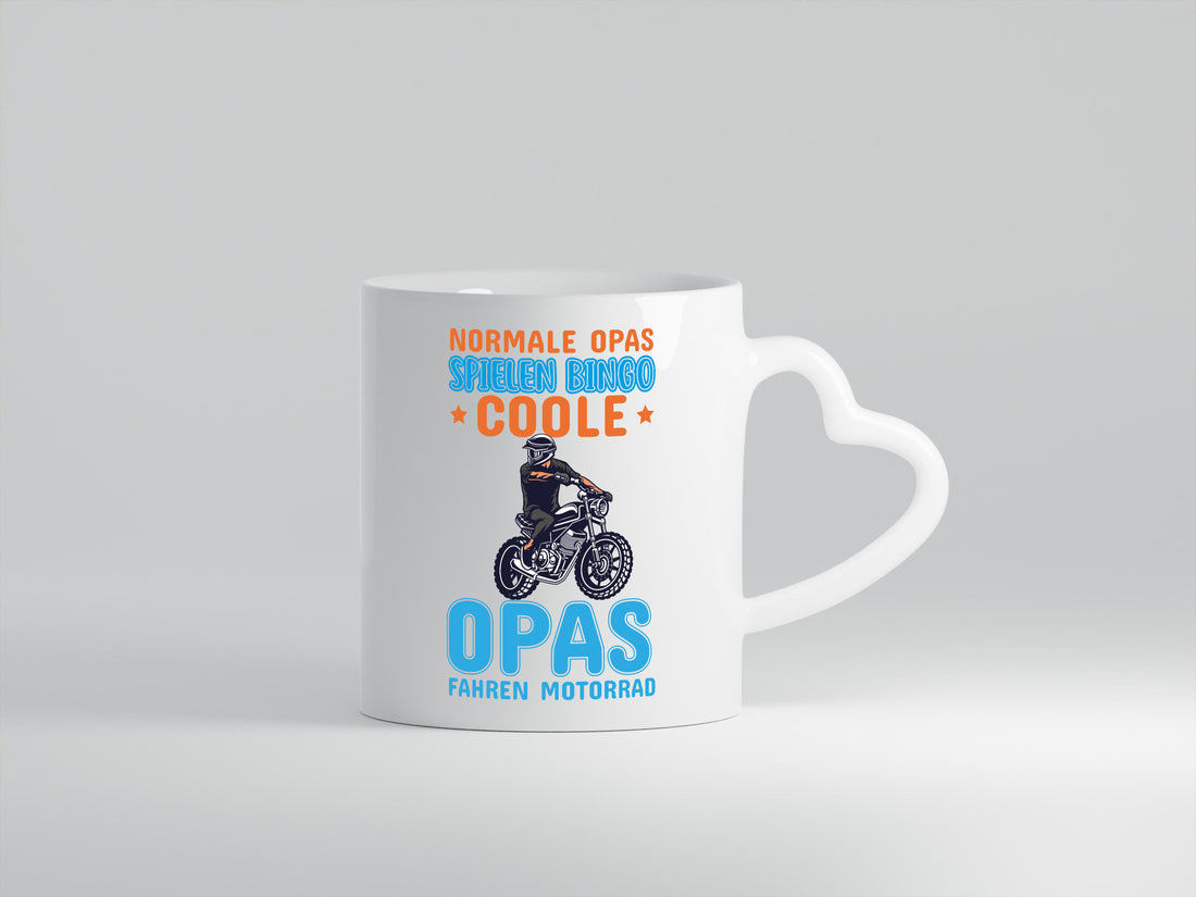Coole Opas fahren Motorrad | Spruch Tasse Großvater Geschenk Familie
