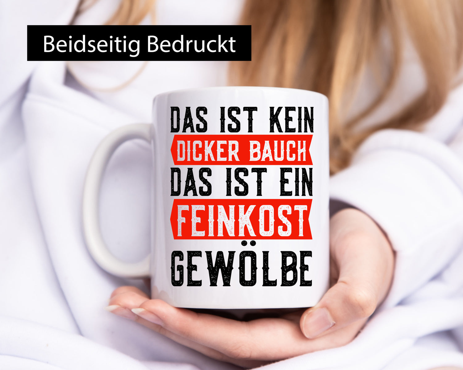 Kein dicker Bauch | witziger Spruch Männer Körperfülle v2 lustiger Geschenk