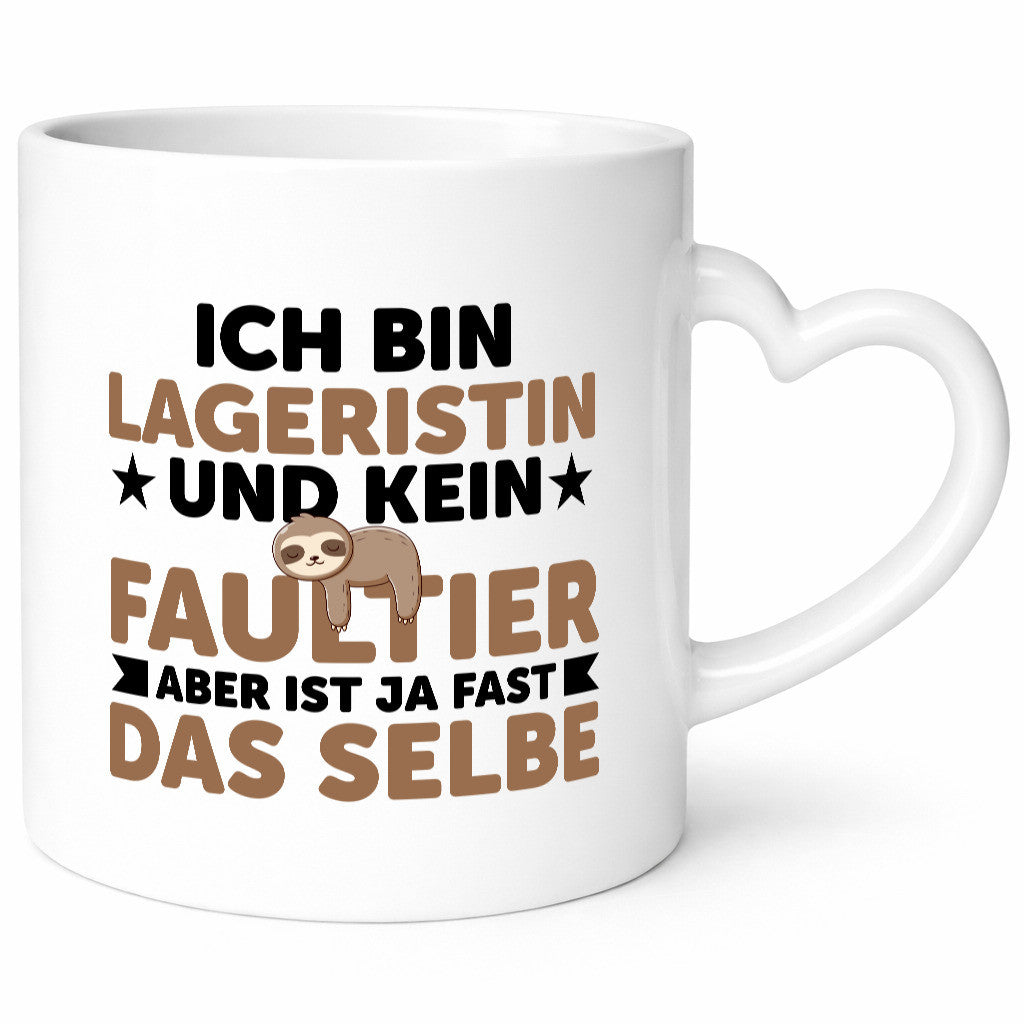 Ich bin kein Faultier: Lageristin | Beruf Lager Arbeiterin lustiger Spruch