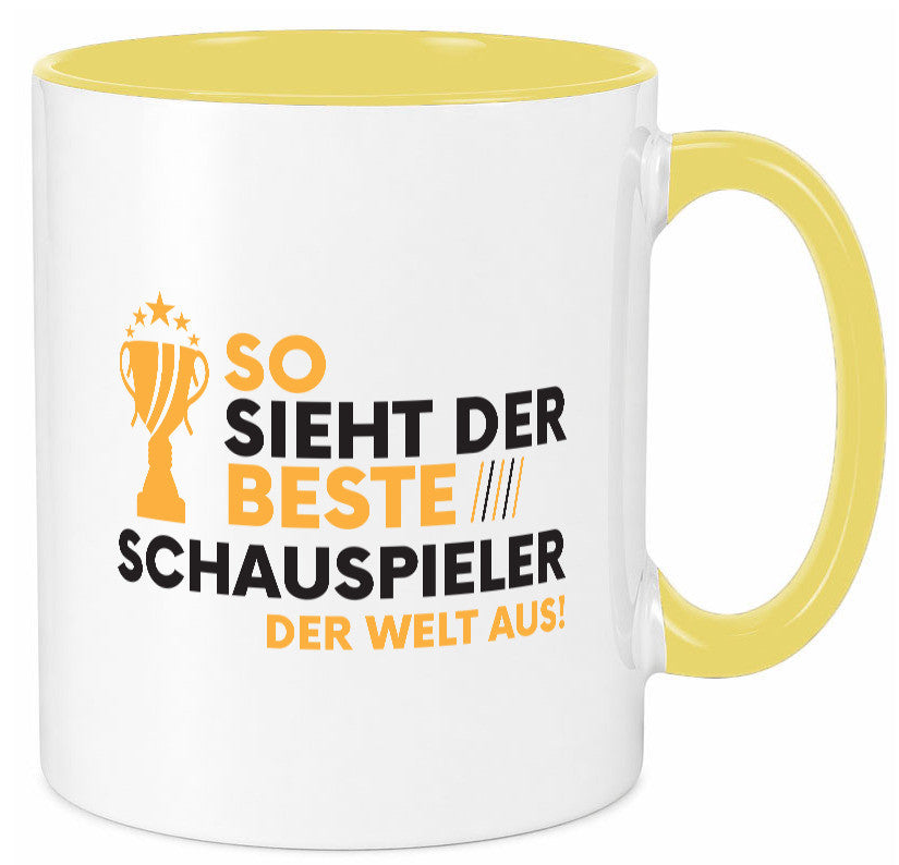 Der Weltbeste Schauspieler | Theater Humor Geschenkidee Tasse
