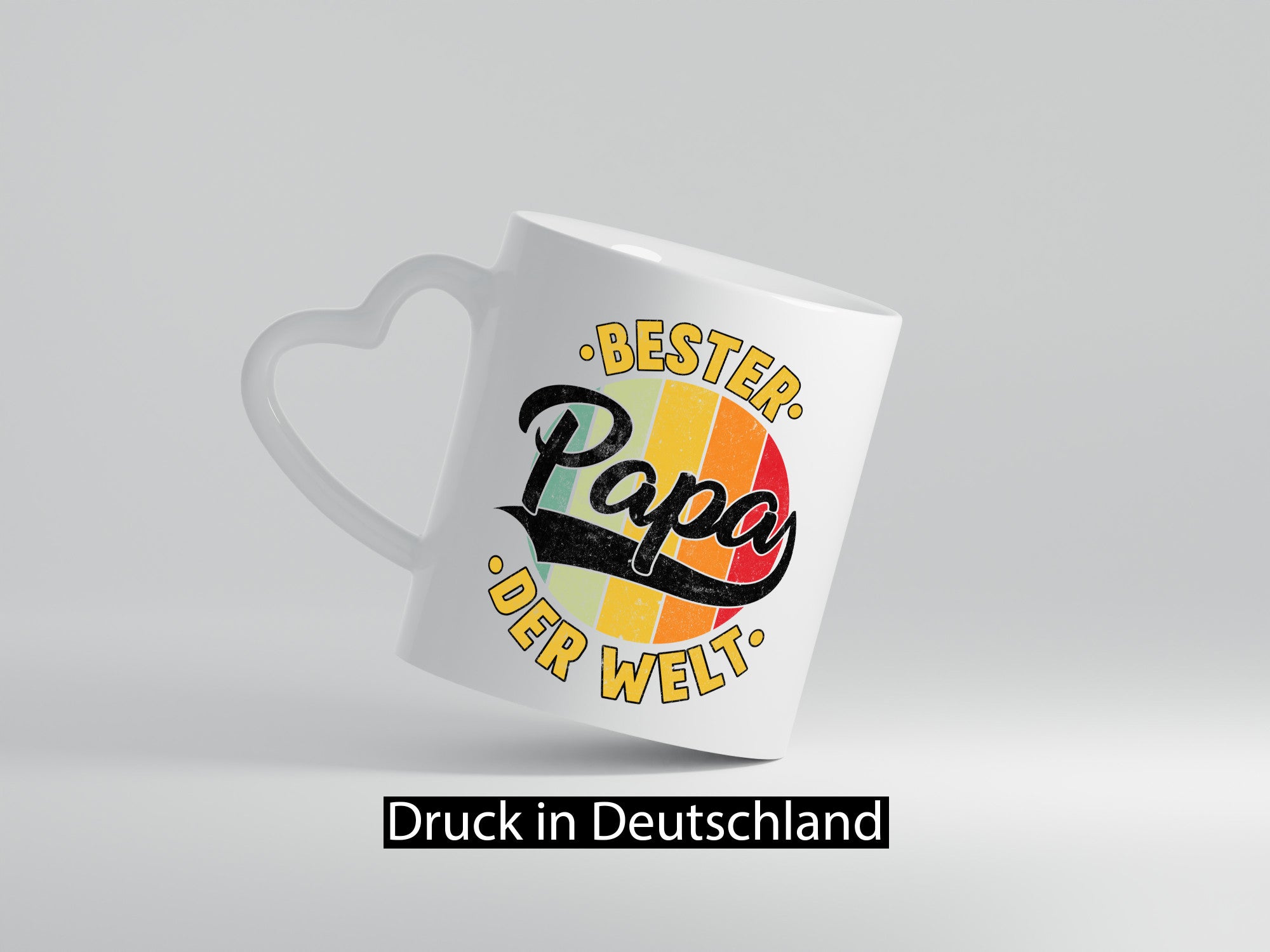 Bester Papa der Welt | Vatertag Vintage Geschenkidee Familie Humor Tasse