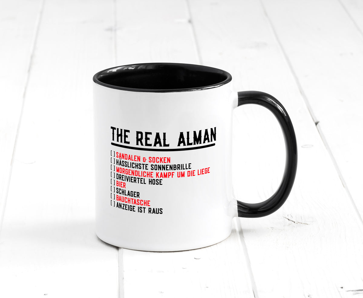 The Real Alman | Echte Deutsche Deutschland Stereotyp Geschenk Humor Tasse
