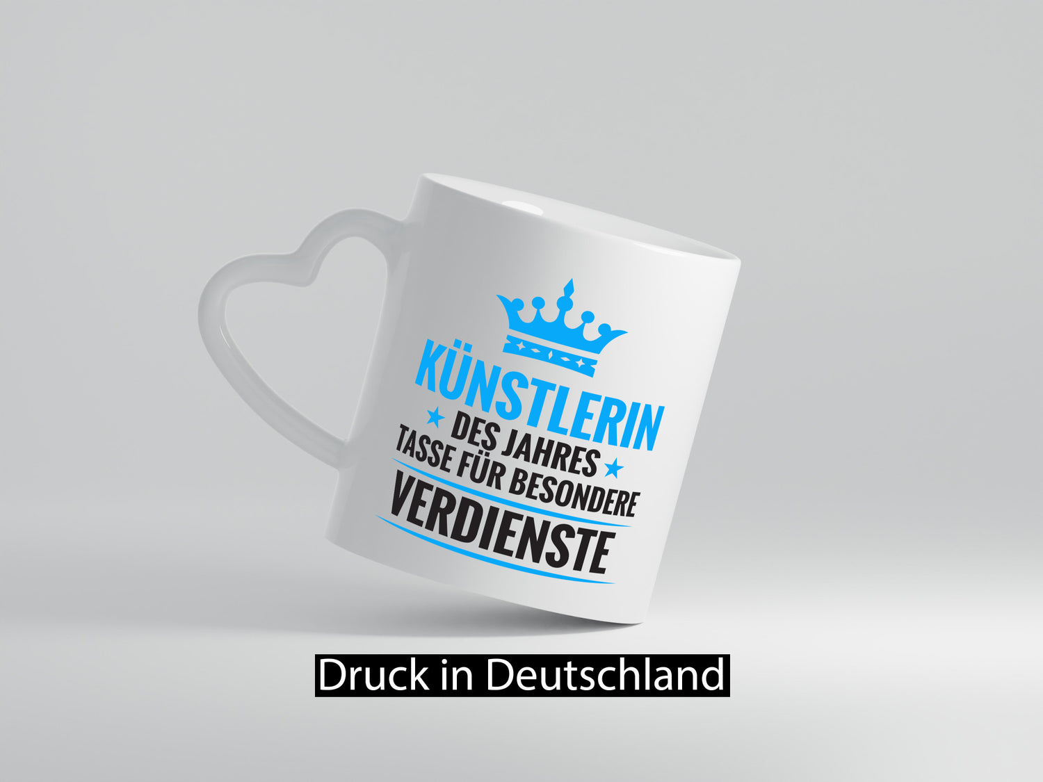 Besonderer Verdienst: Künstlerin | Kunst lustiger Spruch Geschenk Humor