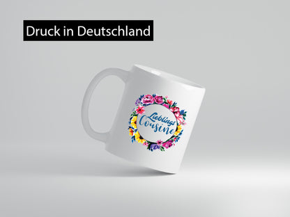 Lieblings Cousine | Familie Beste Humor Geschenkidee Tasse