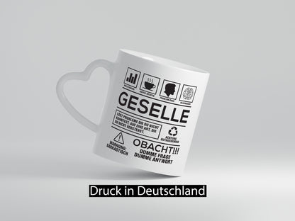 Achtung Probleme Geselle | Handwerker Geschenk Humor Geschenkidee lustig