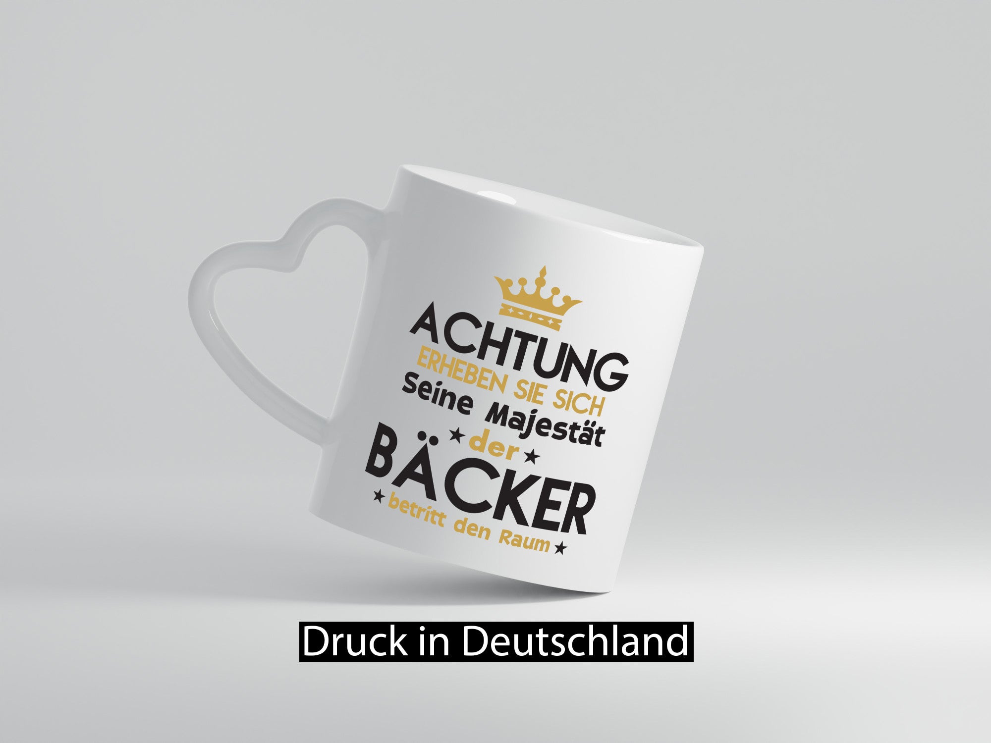 Seine Majestät Bäcker | Bäckerei Backen Konditor Geschenk Humor Geschenkidee
