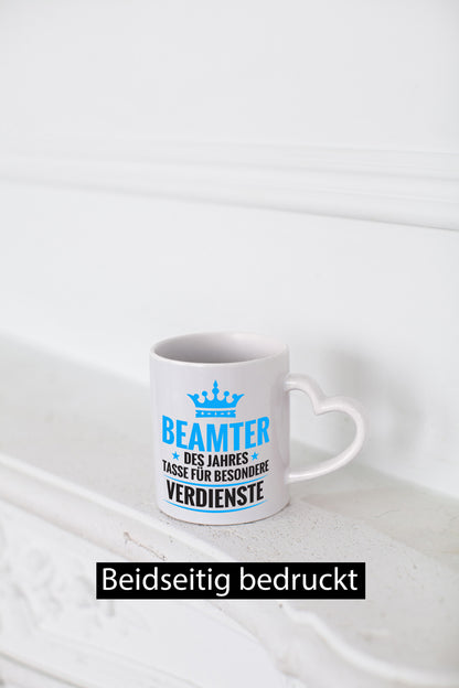 Besonderer Verdienst: Beamter | Verbeamtung Dienst lustiger Spruch Geschenk