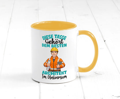Im Universum: Architekt | Architektur Büro Humor Arbeit Kollegen Geschenkidee