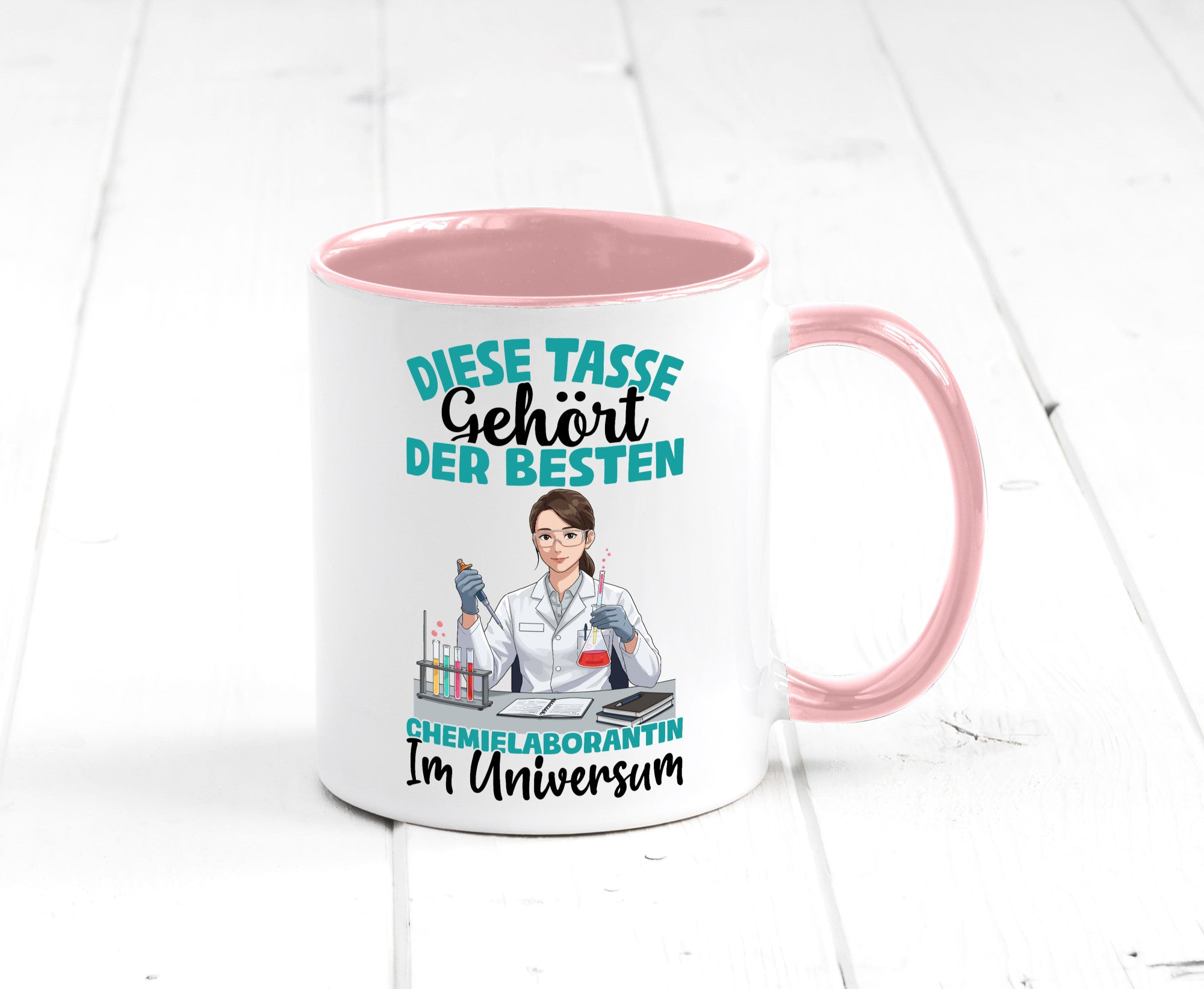 Im Universum: Chemielaborantin | Laborantin Chemie lustiger Spruch Geschenk