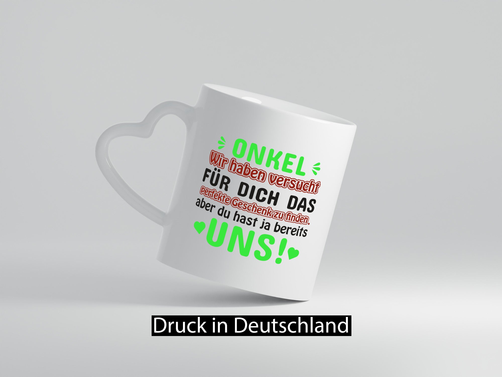 Onkel Tasse | lustiger Spruch Neffen und Nichten Humor Geschenkidee