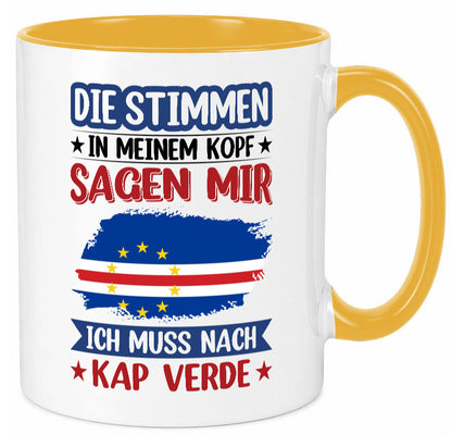 Kap Verde | Urlaub Stimmen in meinem Kopf Traumland lustig Humor Geschenkidee