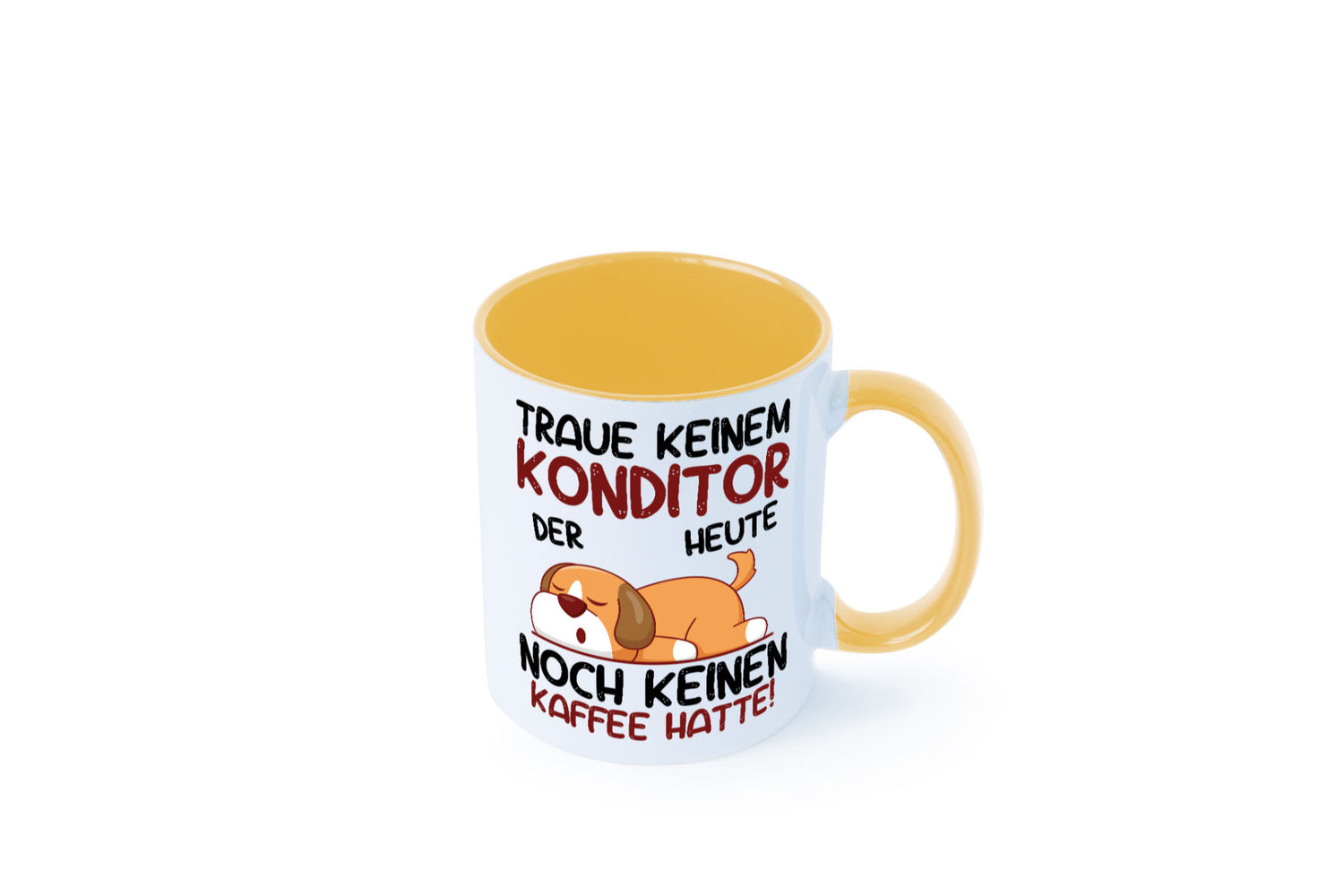 Traue keinem Konditor | Konditorei Humor Geschenkidee Tasse