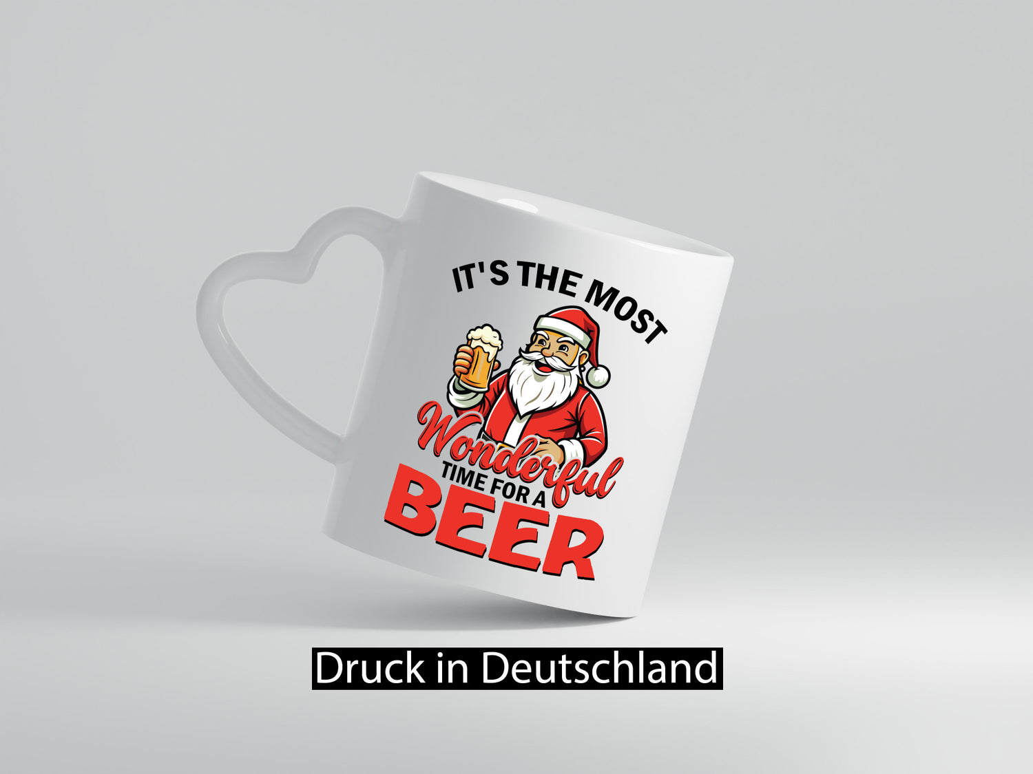 Its a wonderfull time for Beer | Ugly Christmas Bier v2 Humor Geschenkidee Tasse