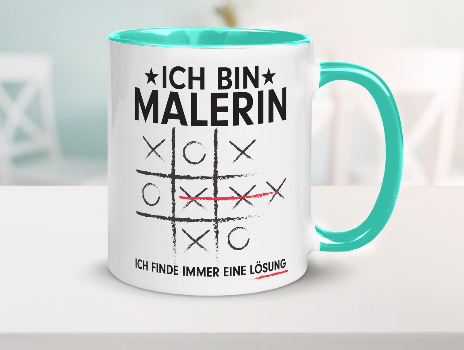 Löse Probleme: Malerin | Malerinnen Humor Geschenkidee Tasse